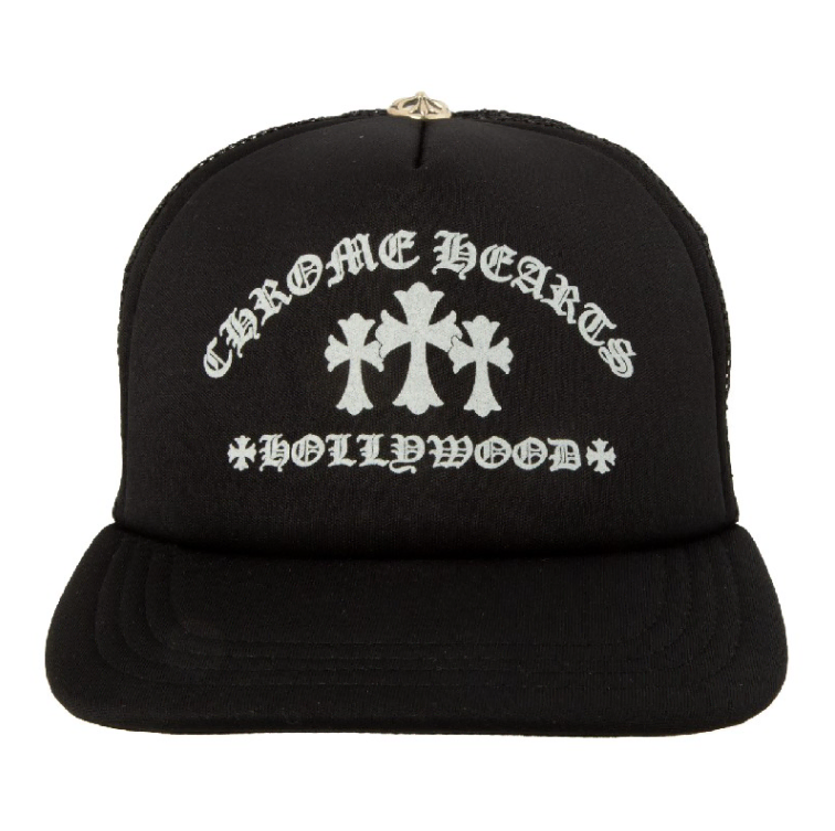 CHROME HEARTS 크롬하츠 킹 타코 트러커 볼캡 블랙